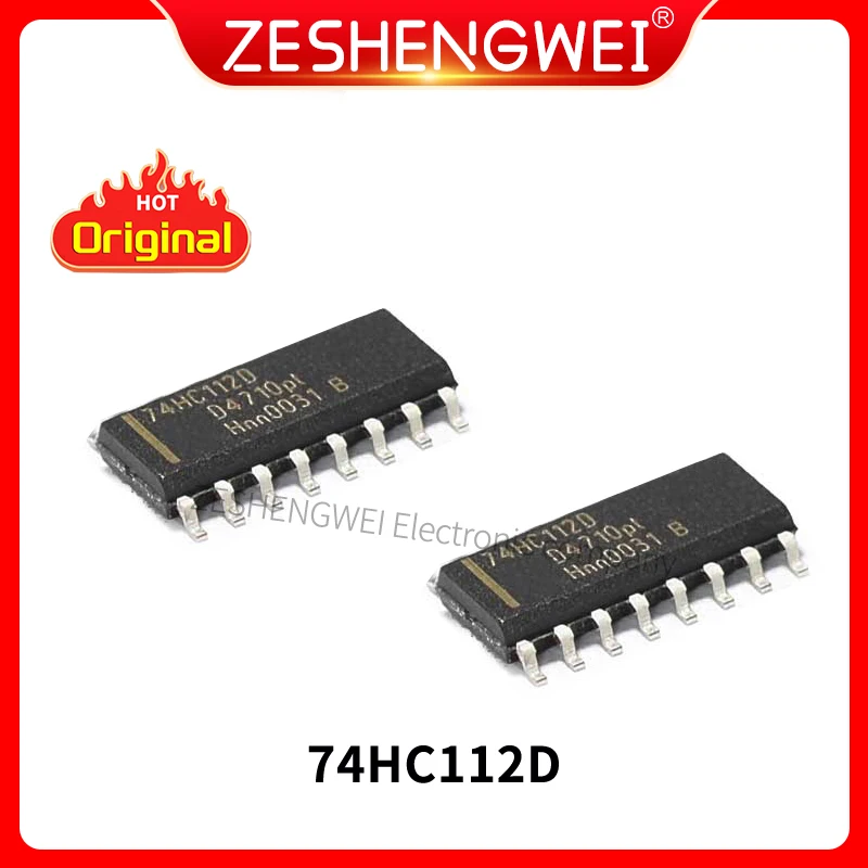 

(5 Pieces) 74HC112 74HC112D SOP-16 NEW ORIGIANL IN STOCK