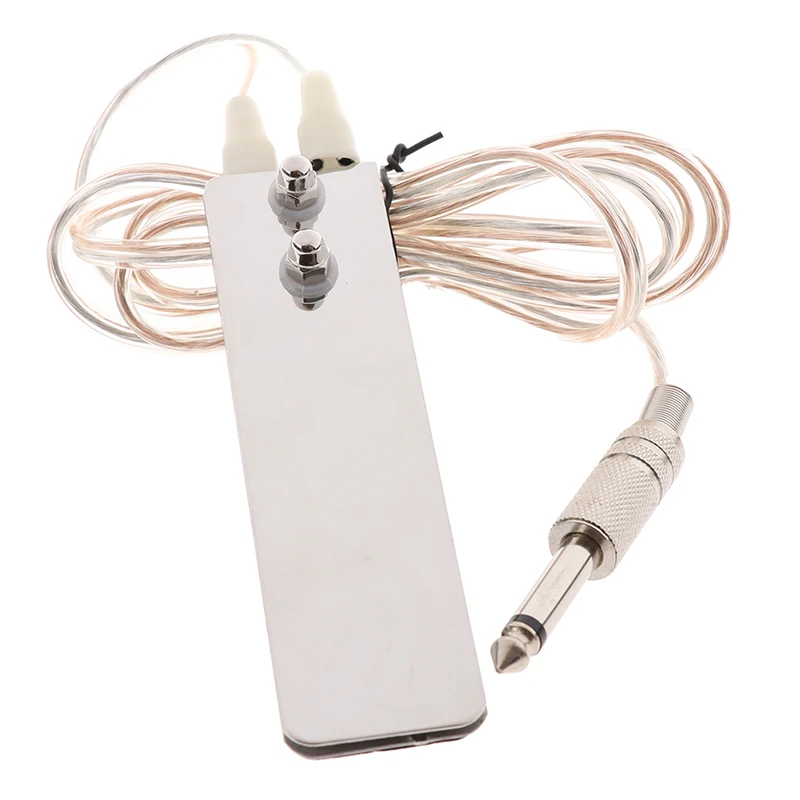 

Mini Stainless Steel Foot Pedal Switch Controller Tattoo Power Supply Machine Footswitch With 1.5m Clip Cord Tattoo Accessories