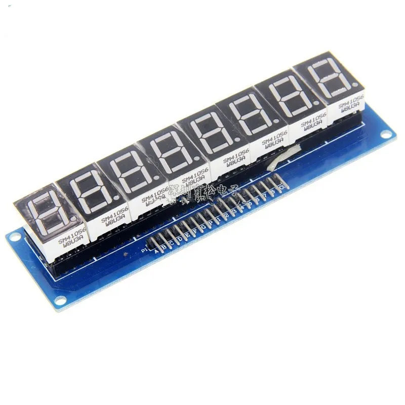 

Eight-digit Digital Tube Display MCU Programming Application Development Control Scanning Tube Module