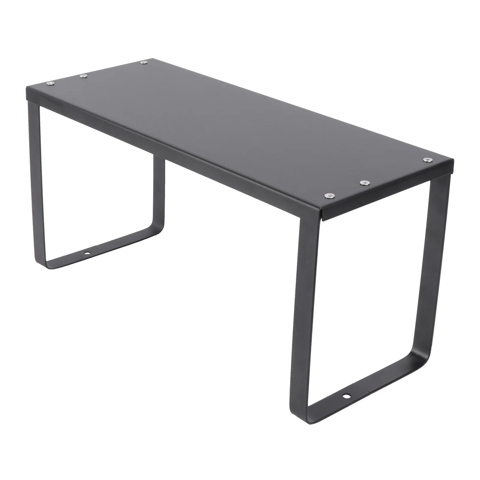 

Shelf Iron Storage Rack Tabletop Kitchenware Holder Stand Shelves Cabinet Simple Organizer