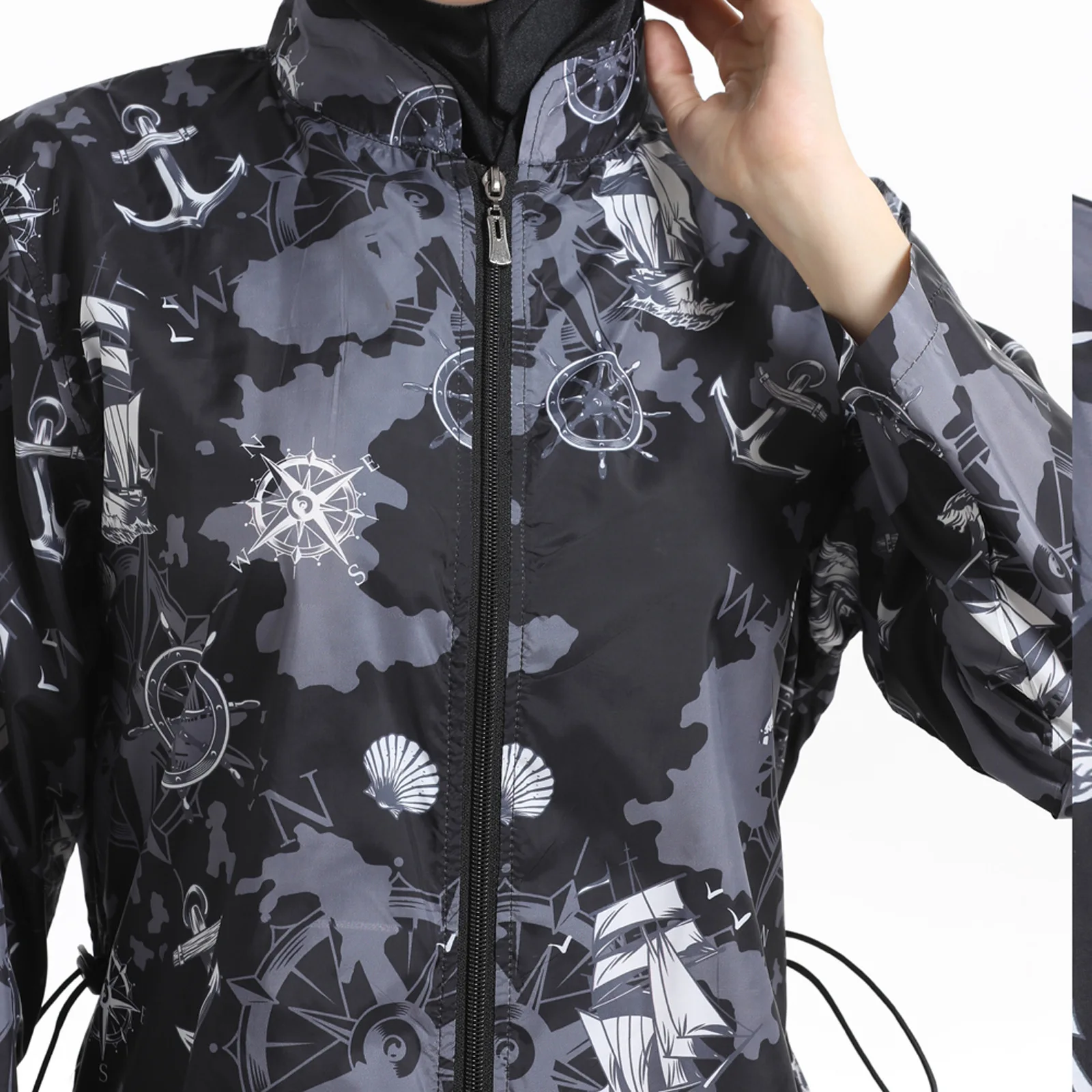 3 шт. женский мусульманский купальник с цифровым принтом консервативная