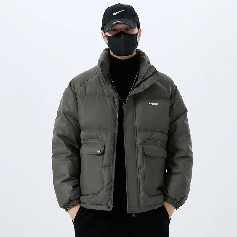 2024 осенне-зимняя утолщенная новая теплая и водонепроницаемая трендовая короткая