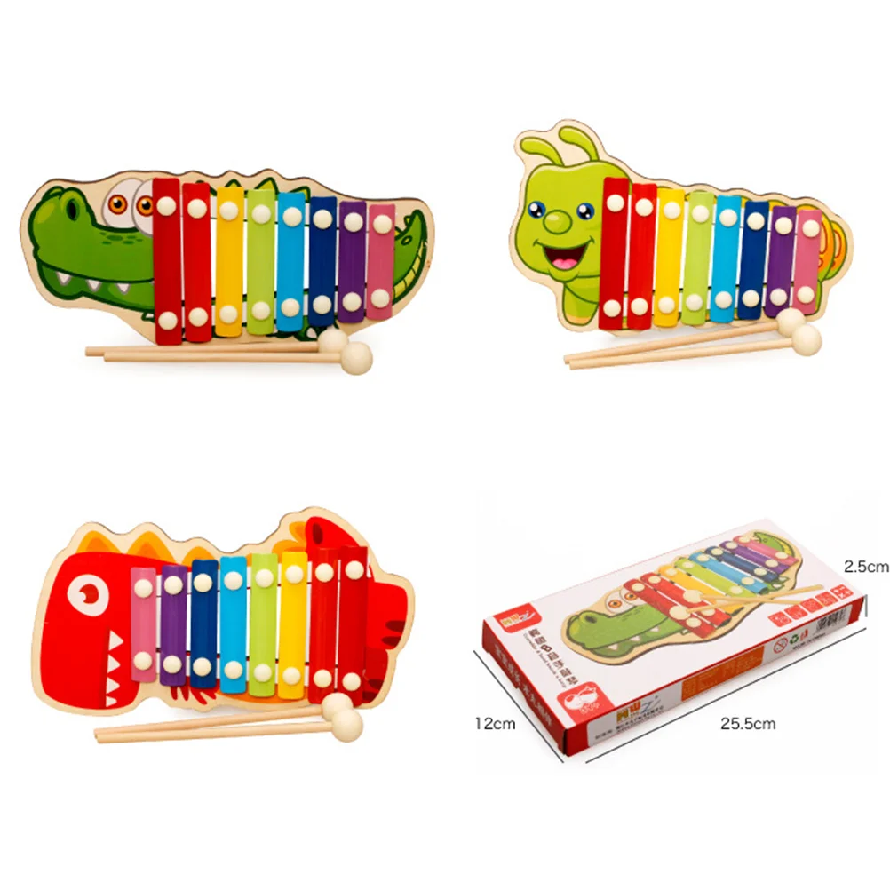 

Musical Toy Kids Toys Animal Xylophone Toddle Percussion Wood Bamboo Toddler Playset Children's piano