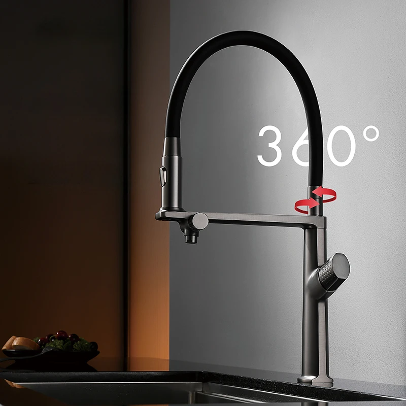 Кухонный смеситель из латуни с фильтрованной водой