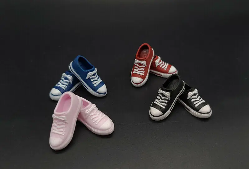 

【3cm long】1/12 Scale Soldier Accessories Shf Hollow Canvas Shoes F 6" Male Doll