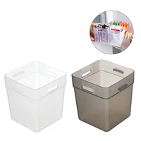 2pcs refrigerator organizer bins refrigerator drawer organizer transparent fridge storage bin kitchen organizers