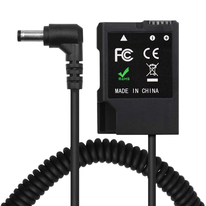 

MOOL EN-EL14 Fake Battery EP-5A External Power Spring Cable Suitable For Nikon D3200 D3300 D3400 D3500 D5200 D5300 Camera