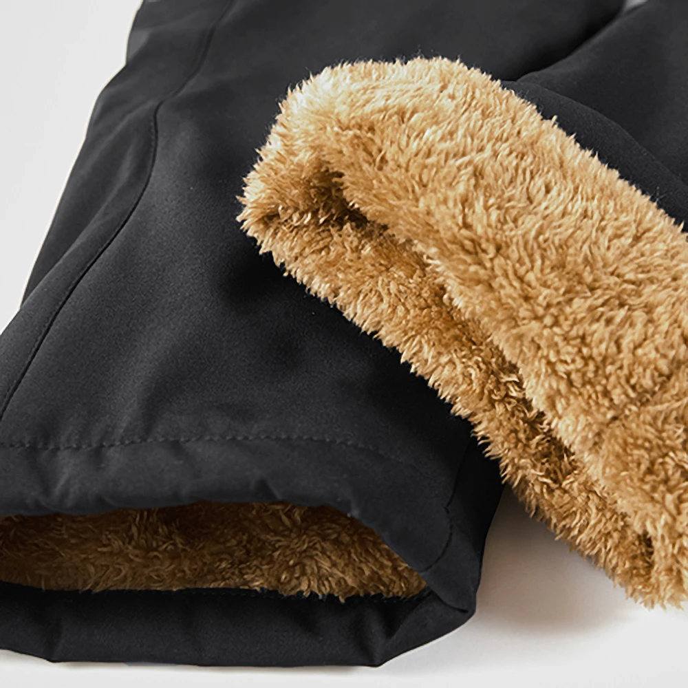 Мужские теплые флисовые тренировочные штаны Зимние Толщина спортивные с