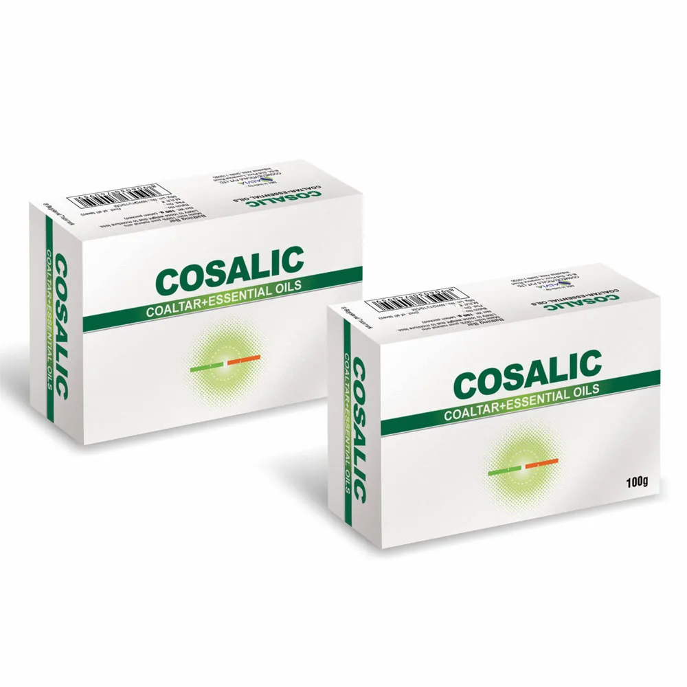 

Cosalic, раствор угольной смолы, лечение псориаза, смола, 75 г в упаковке, 2 шт.