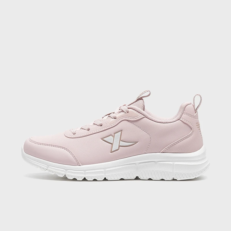 Женские кроссовки для бега Xtep осенняя амортизирующая обувь легкие кожаные