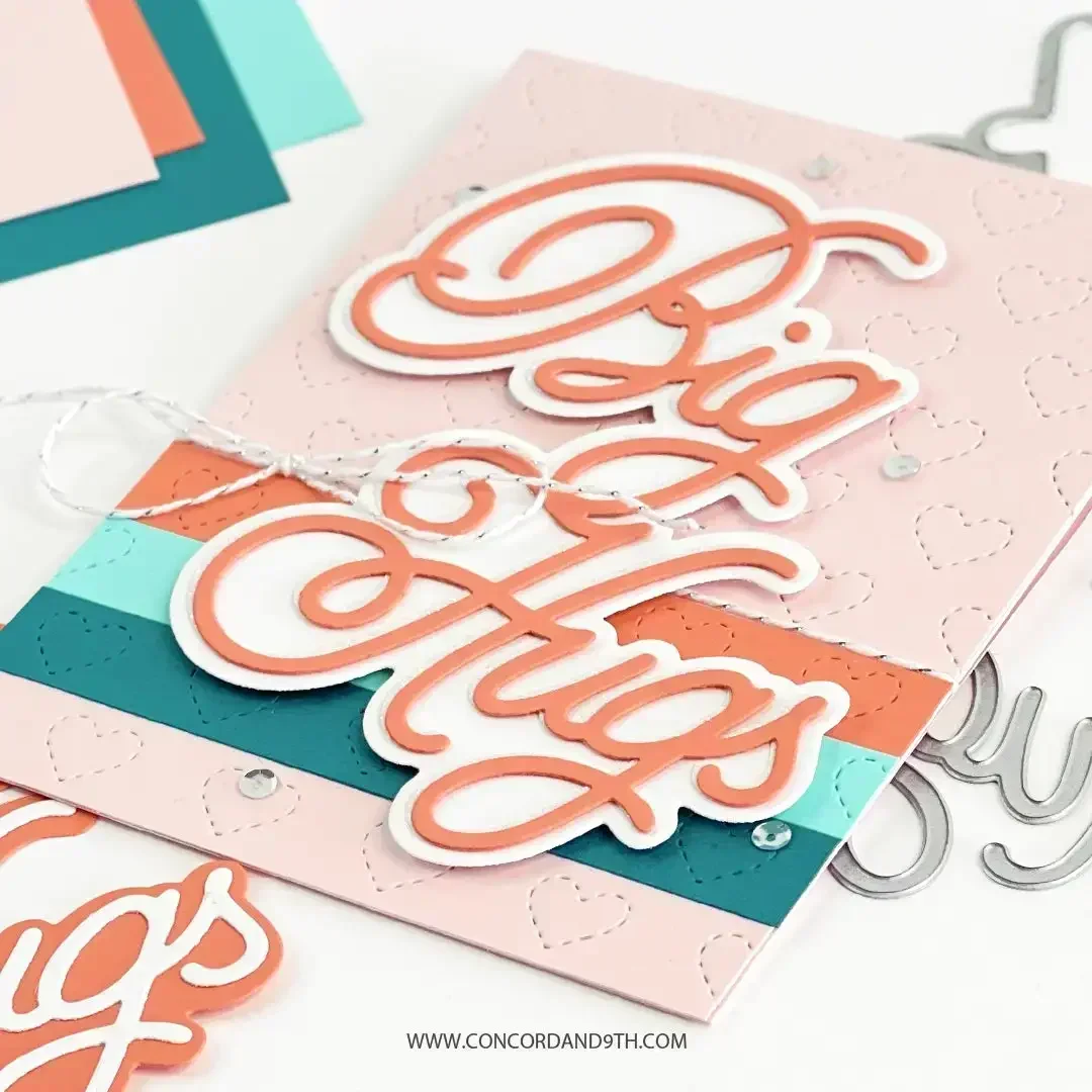 Металлические штампы для скрапбукинга VALENTINE'S DAY