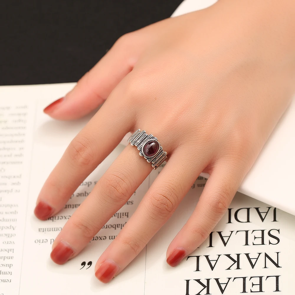 Необычный дизайн мужское кольцо в стиле хип-хоп из стерлингового серебра 925 пробы