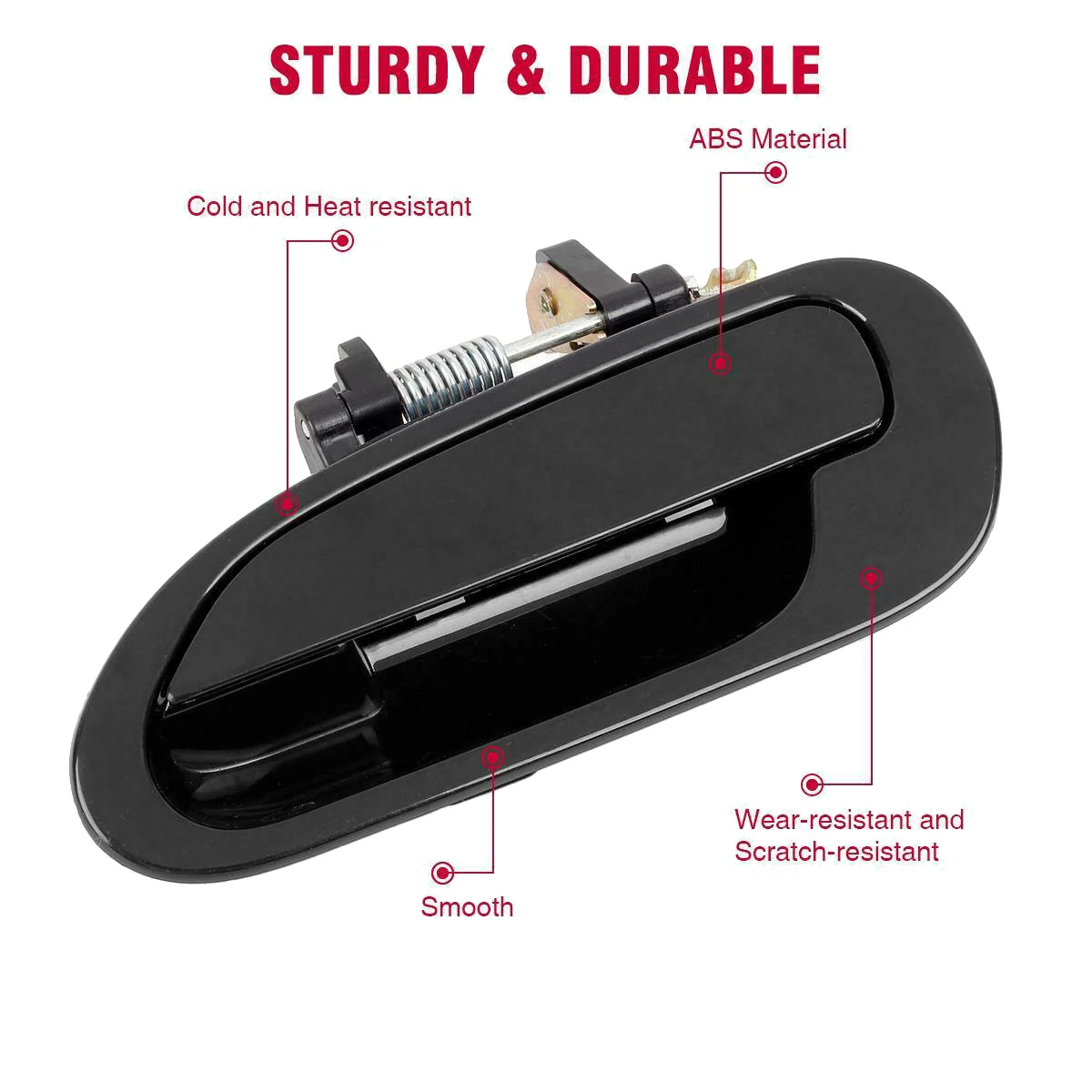 Автомобильная задняя левая наружная дверная ручка для Honda Accord 98-02 72680S84A01ZF