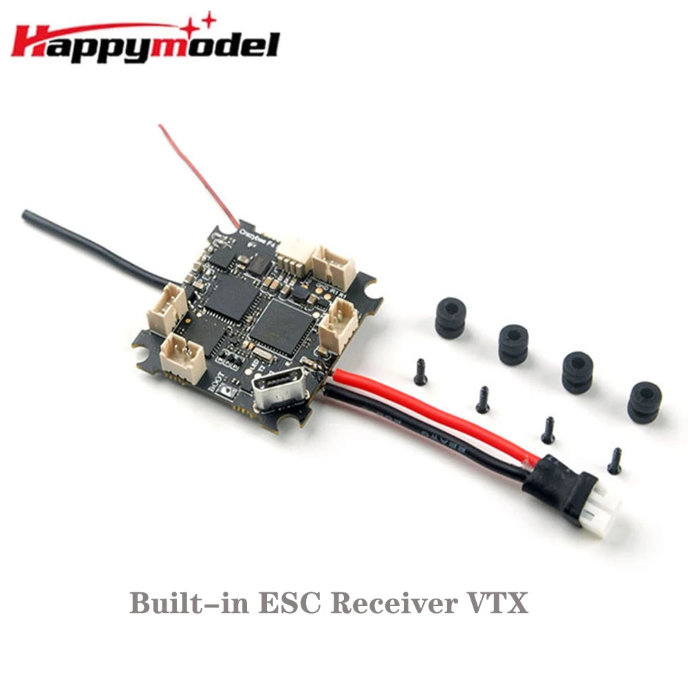 

Happymodel Crazybee F4 AIO Lite Контроллер полета 1S встроенный ESC / Frsky Flysky приемник/25 МВт VTX для RC FPV зубочистка Дрон
