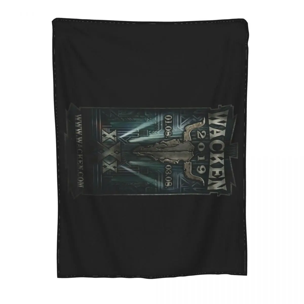 Wacken Open Air Festival 2019 черный S для женщин и мужчин официальное хлопковое новинка рэп