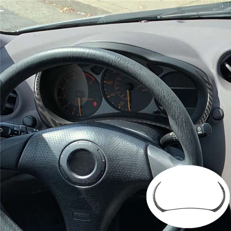 

Carbon Fiber Car Trim Speedometer Frame Sticker For TOYOTA CELICA 2000-2005 Auto Interior Accessories