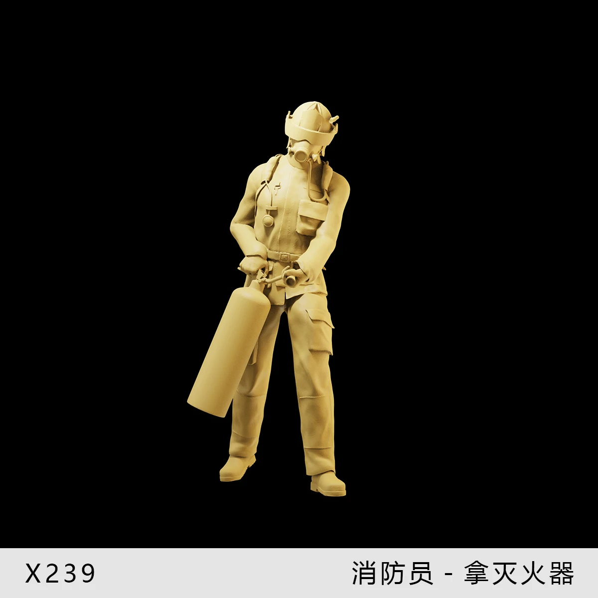 Миниатюрная модель огнетушителя MAK 1/64