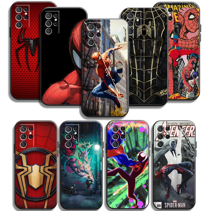 

Marvel Heroes Phone Cases For Samsung Galaxy S20 FE S20 Lite S8 Plus S9 Plus S10 S10E S10 Lite M11 M12 Carcasa Soft TPU Funda