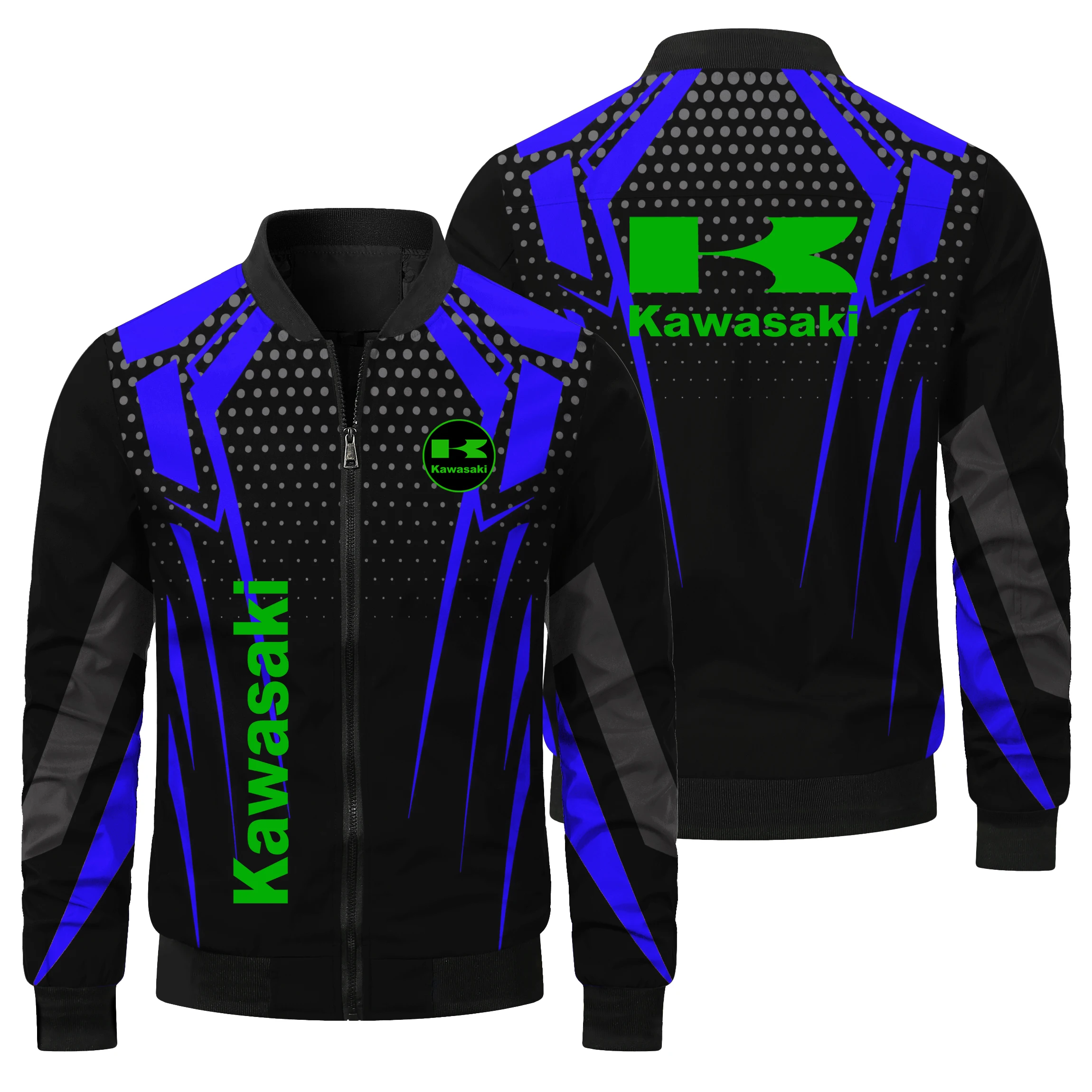 

Новый Kawasaki, внедорожный мотоциклетный костюм, гоночный костюм, ветрозащитная теплая куртка, костюм для верховой езды на четыре сезона