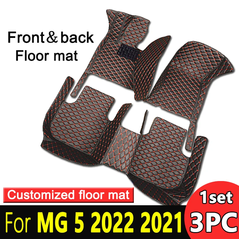 

Car Floor Mats For Morris Garages MG5 MG 5 2022 2021 Carpets Foot Pads Custom Car Accessories Interior Pedals Rugs Custom Covers