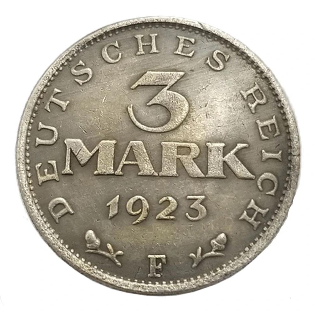 

Германия 1923 Памятная коллекция монет сувениры с 3 знаками украшение для дома настольные украшения подарок