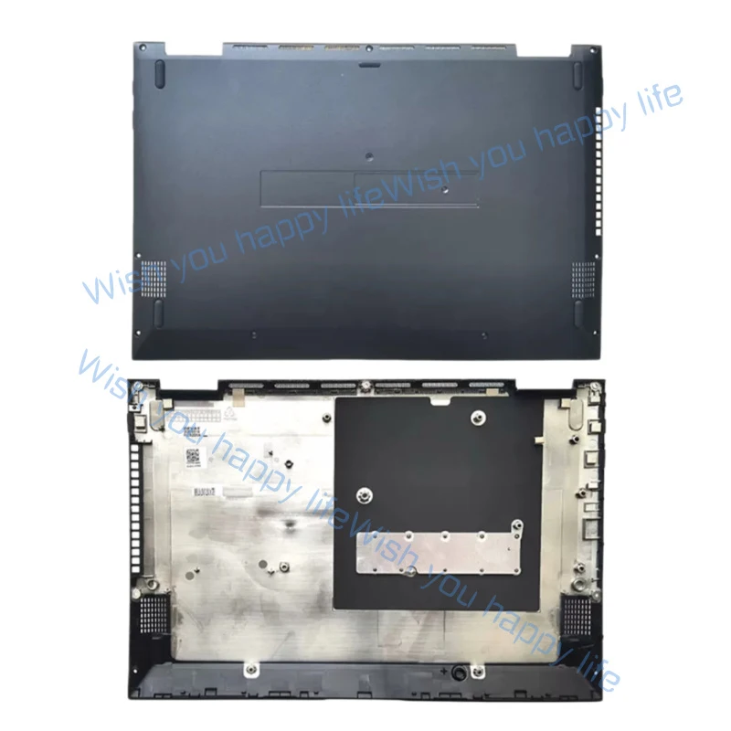 Фото Задняя крышка корпуса, пальмрест и нижняя крышка шарниров для ASUS Flip 14 TP470 TM420IA TP420 №5