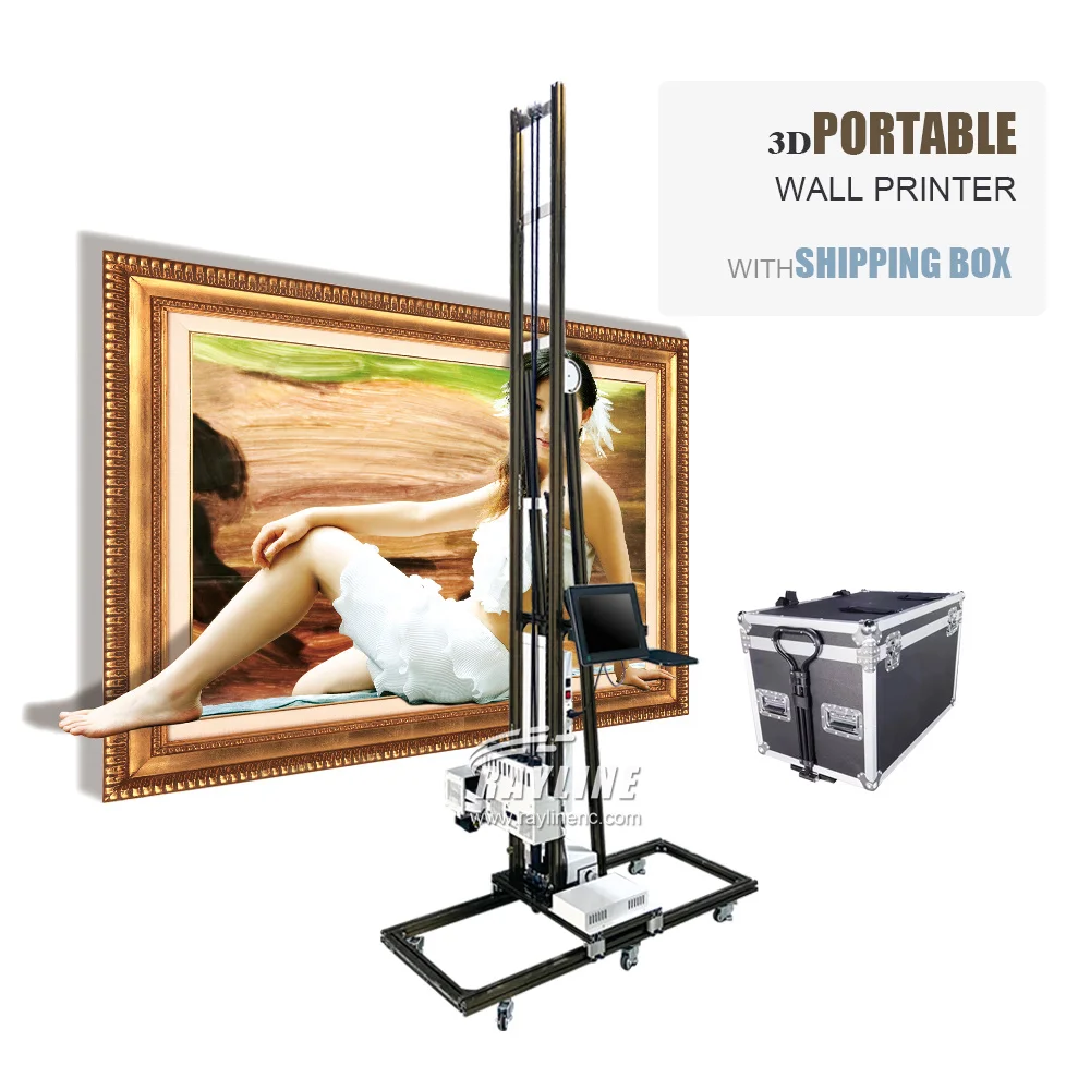 3D Небольшая портативная настенная печатная машина для непосредственно на стену