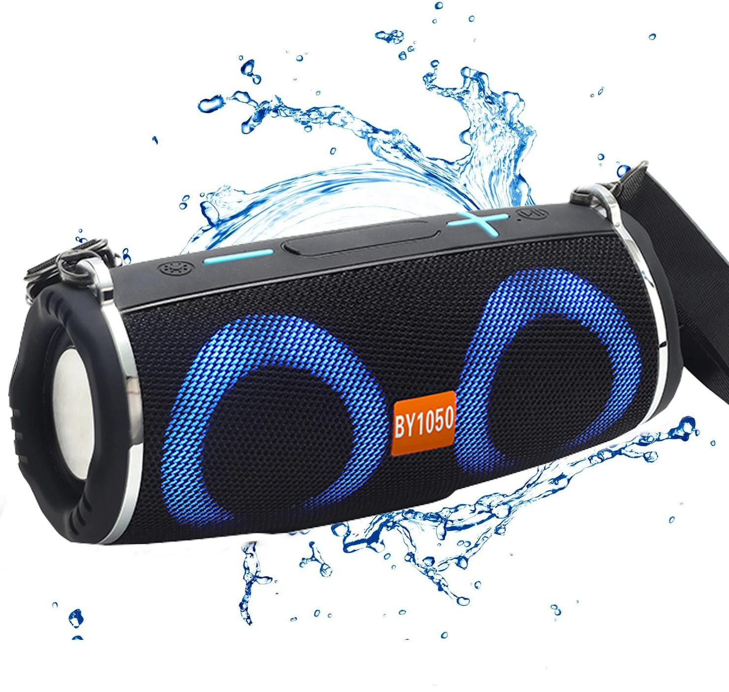 

Bluetooth Speaker High Power Portable Wireless Speakers Led Lights Subwoofer Outdoor Waterproof Music Player SoundBox