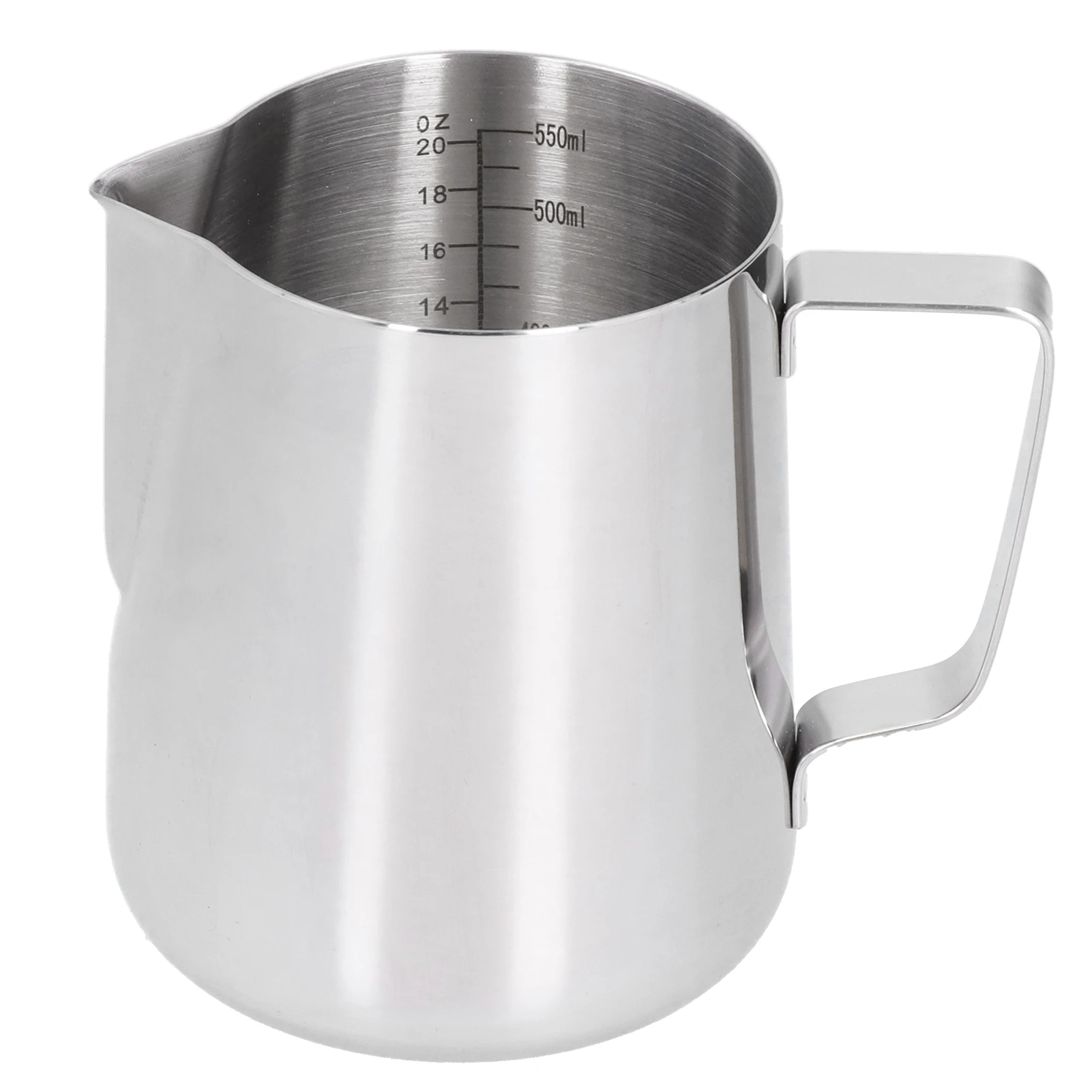 

Stainless Steel Coffee Frothing Pot Multipurpose Anti Scalding Coffee Jug for Home Kitchen 600ml