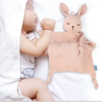 baby cotton gauze soothing towel baby sleeping doll animal soothing handkerchief soothing toy
