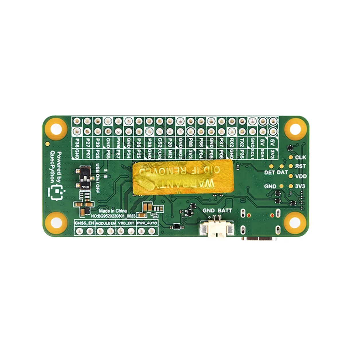 Плата разработки Zero BG95-M3 поддерживает LTE/EGPRS и GNSS-позиционирование IoT QuecPython