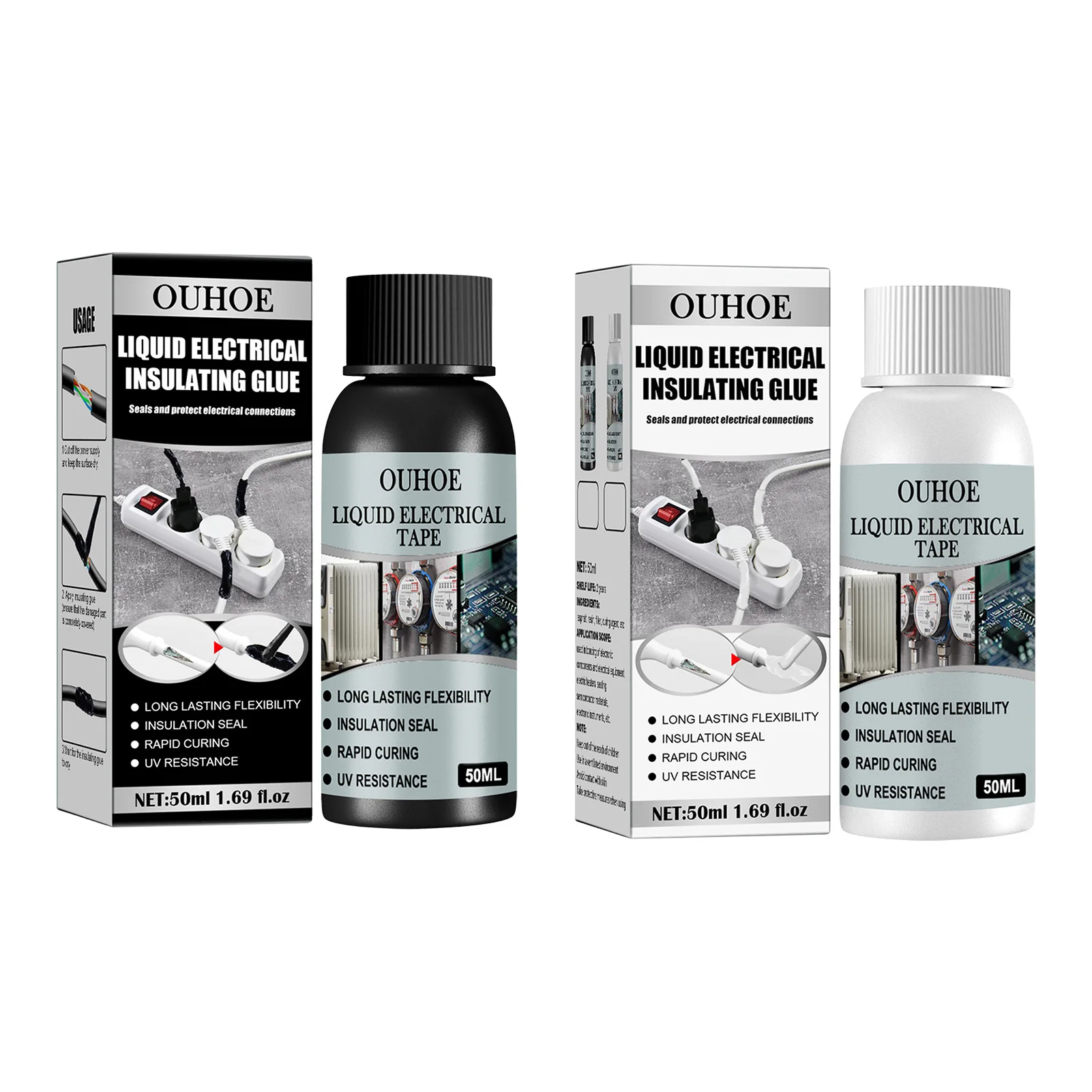 

Liquid Electrical Tape Insulating Rubber Coat Waterproof Seals Electrical Connection Liquid Insulating Glue Fast Dry Rubber Seal