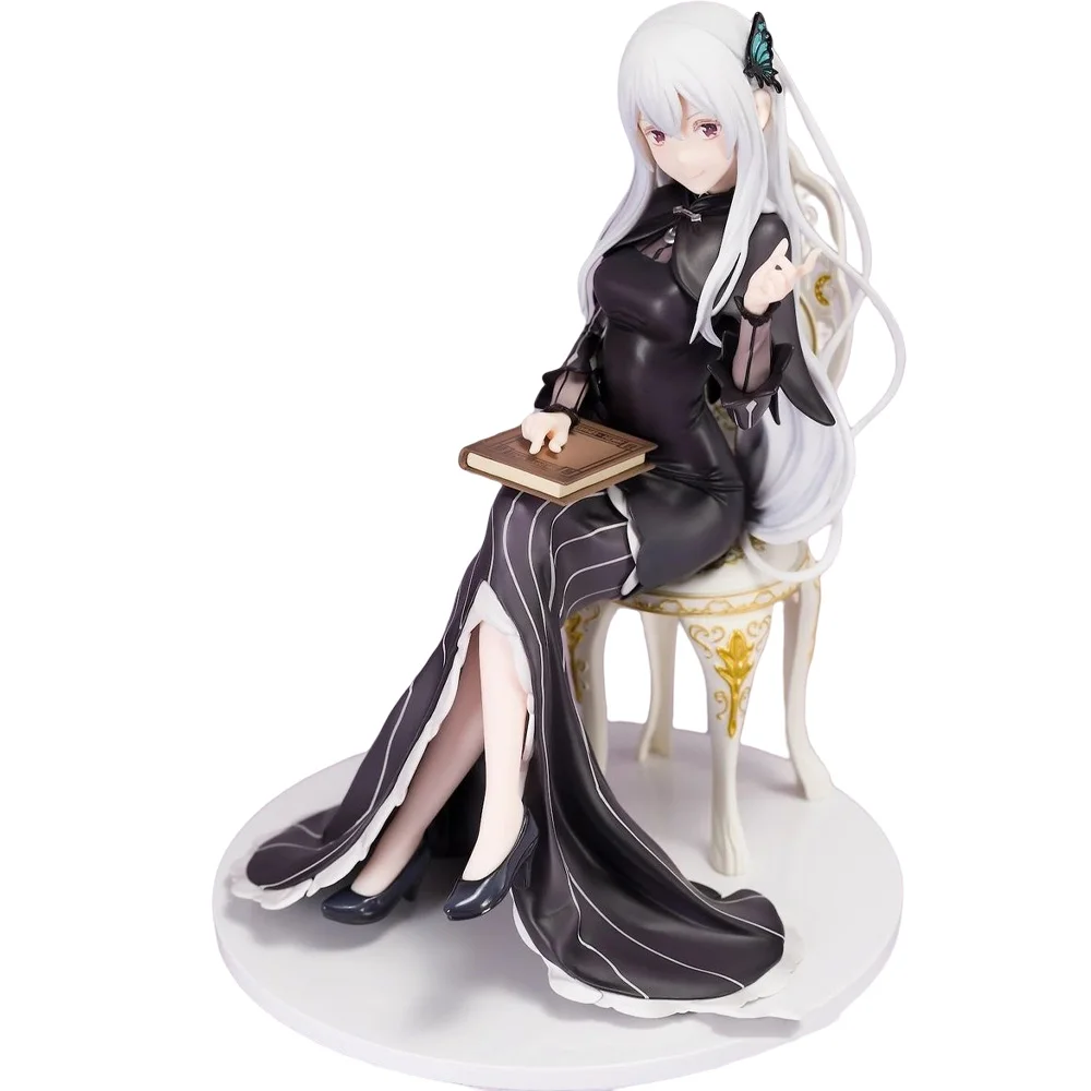 

In Stock Echidna 19cm Figure Original TAITO Sitting Position Re:Life In A Different World From Zero Collection Anime Model Dolls