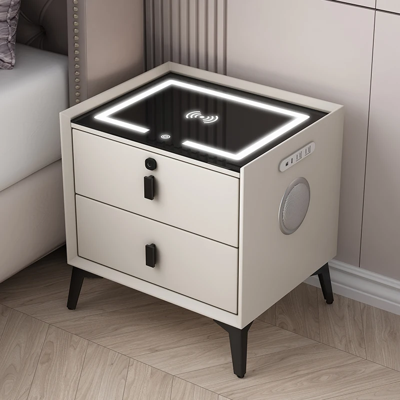 Умные Роскошные тумбочки для гостиной прикроватные современные ночные столики в