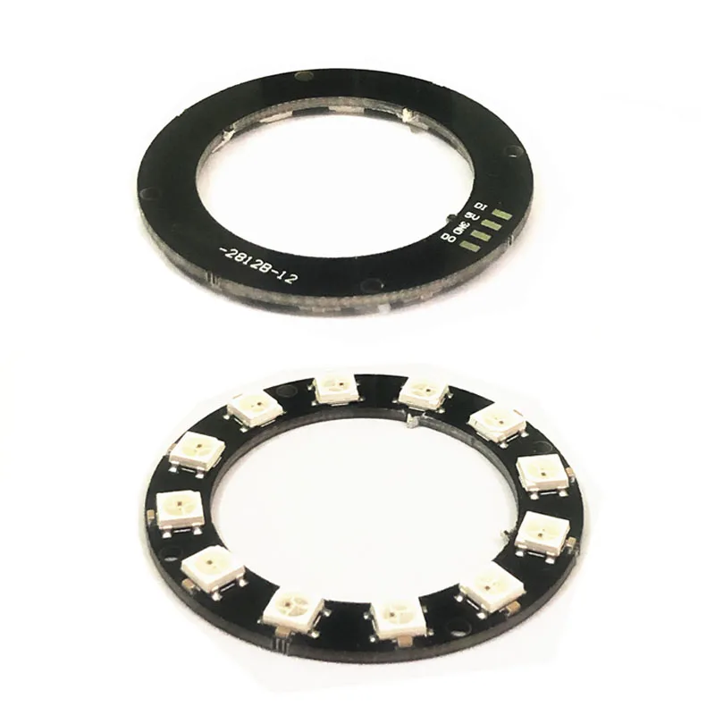 

12Bit WS2812 5050 RGB LED Built-in Full Color Driver Color Light Round Development Board