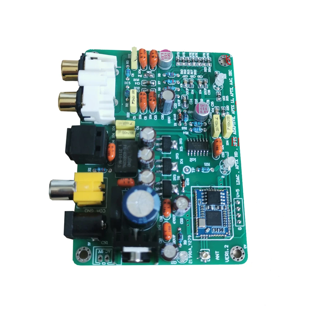 

Ncarcher QCC5125 Bluetooth 5.1 PCM5102A DAC LDAC Fiber coaxial RCA output