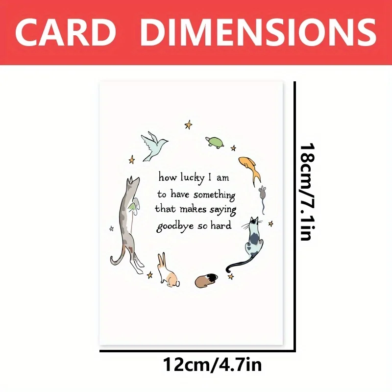 1 шт. забавная открытка на день рождения красивая с креативным рисунком лучший