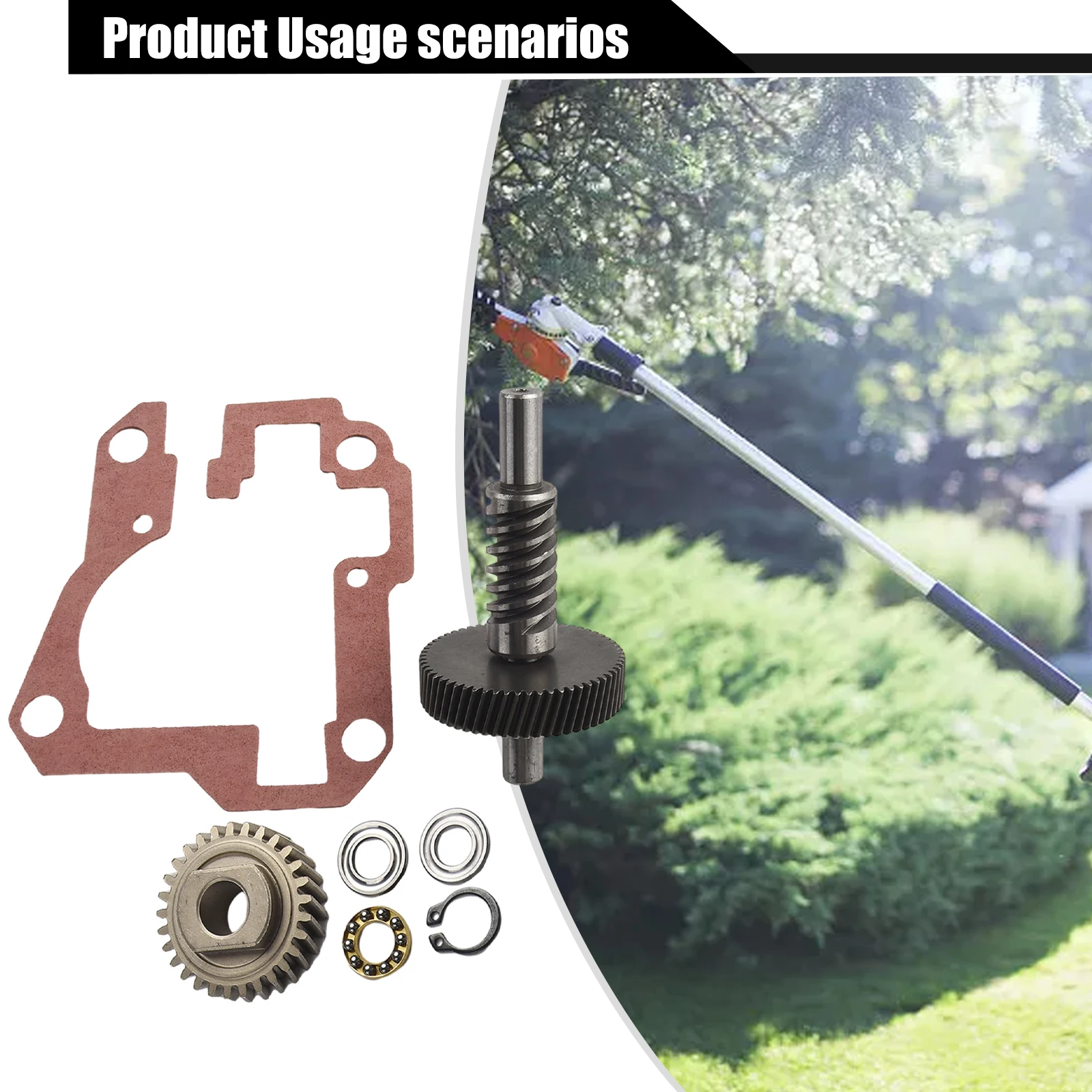 

New Arrival Durable High Quality Worm Gear Kit 9709231 WP9709231 Accessories 9706529 W11086780 Garden Supplies