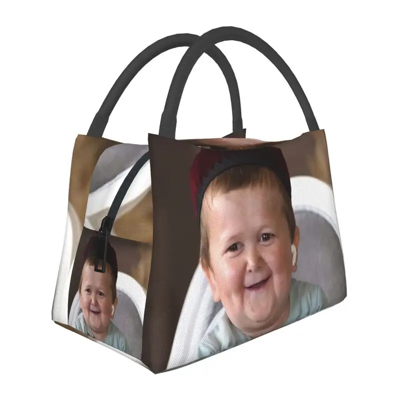 

Hasbulla Magomedov Meme Insulated Lunch Tote Bag for Women Hasbullah Portable Cooler Thermal Bento Box Hospital Office