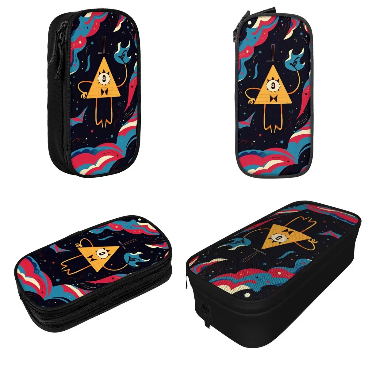 Гравити Фолз Билл циферный карандаш искусственный мультяшный пенал для девочек