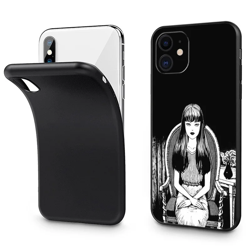 Чехол для Телефона iPhone 16ProMax 14 13 15 Pro Max 12 11 XR SE 7 8 16 Plus аниме томие тройники комикс Junji