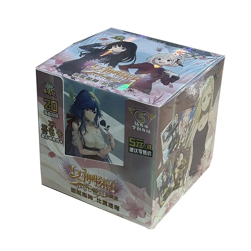 

New Goddess Story Zr Collection Cards Ns-5m07 Booster Box Anime Tcg Game Card Child Kids Table Toys For Family Birthday Gift