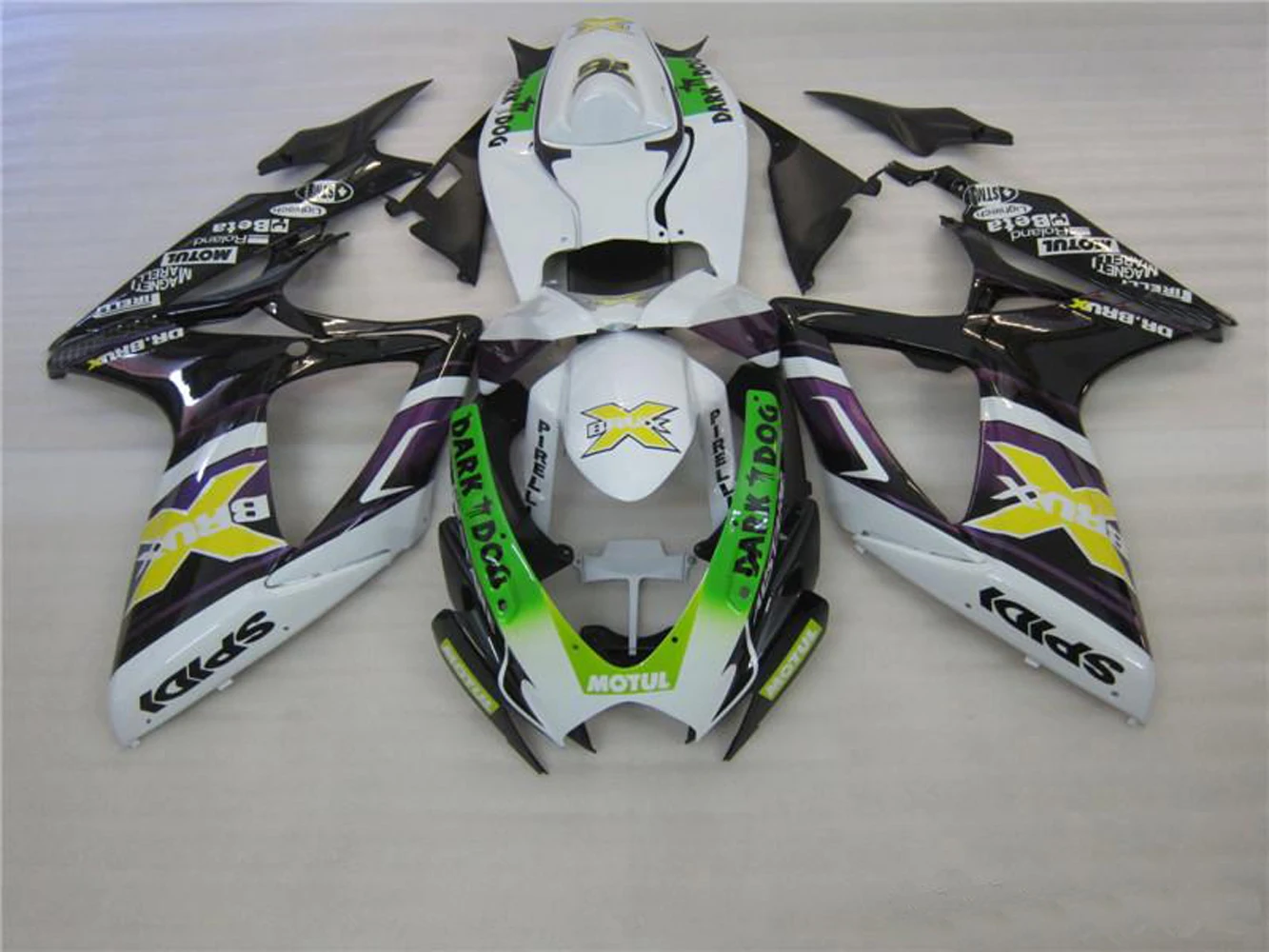 

ABS injection body kit for SUZUKI GSXR600 750 2006 2007 GSXR 600 GSXR 750 K6 06 07 multico;or Fairings kit bodywork gifts