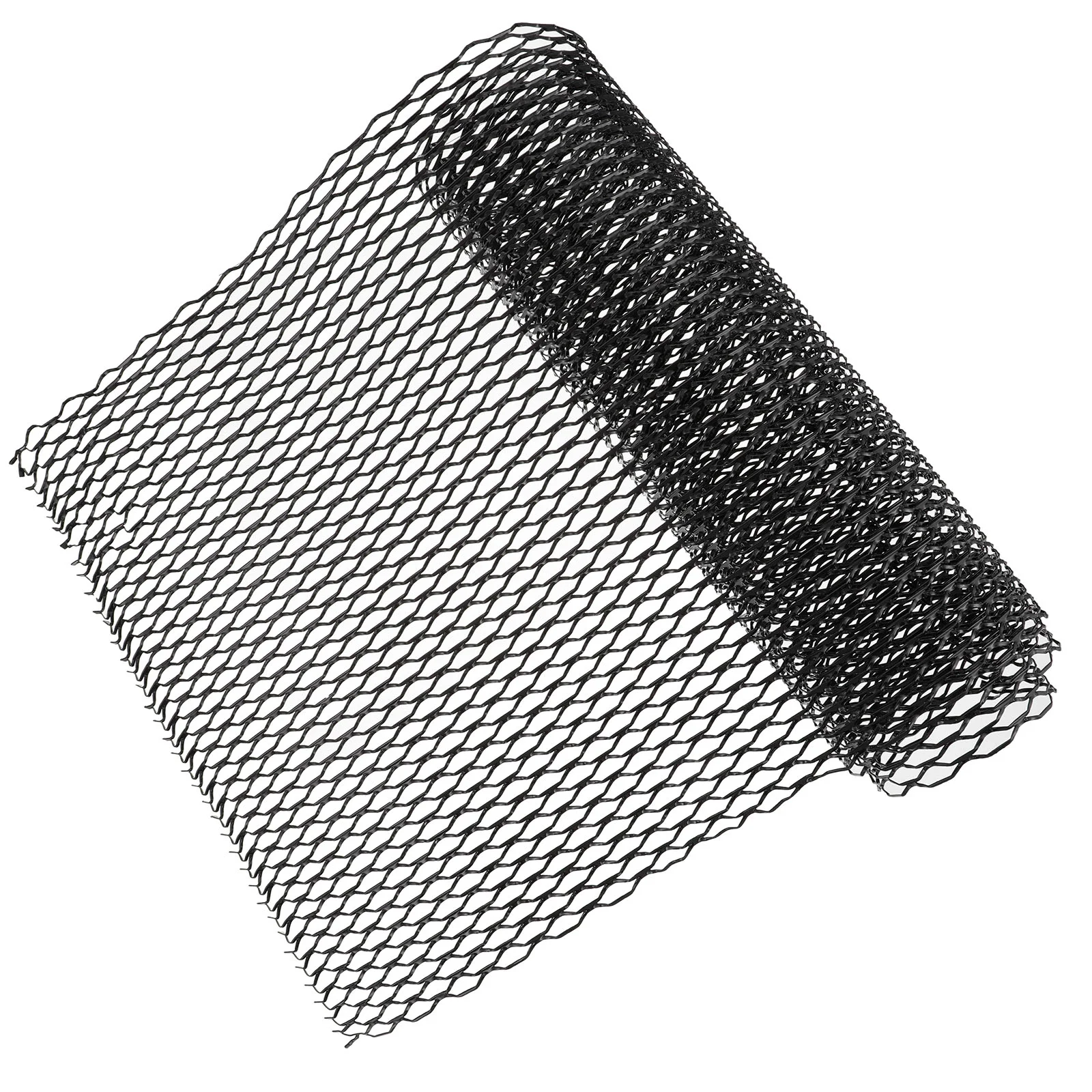 

Honeycomb Mesh Grille Front Bumper Cover Alloy Car Rhombic Hole Automotive Insert