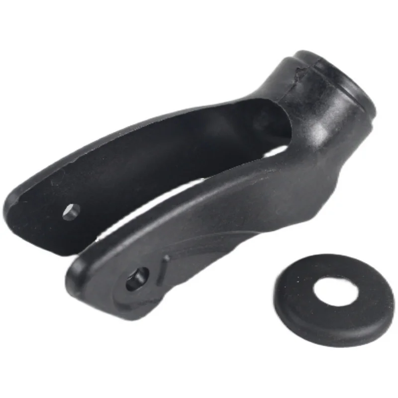 

Вилка для инвалидной коляски 6-дюймовая передняя вилка маленькая вилка переднее колесо кронштейн Черная Пластиковая Вилка 6-дюймовая