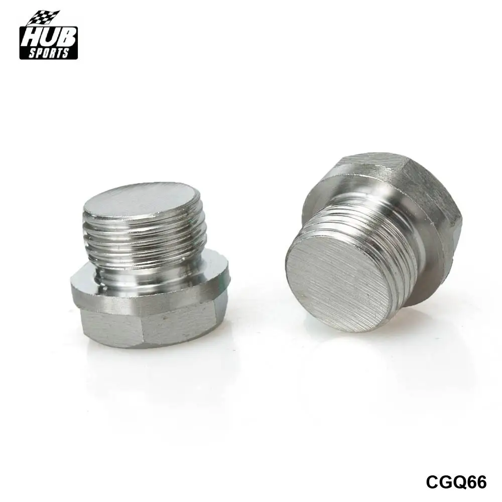 - Stainless Steel Hex Bolt Bung Plug for Oxygen Sensor Thread HU-CGQ66 |