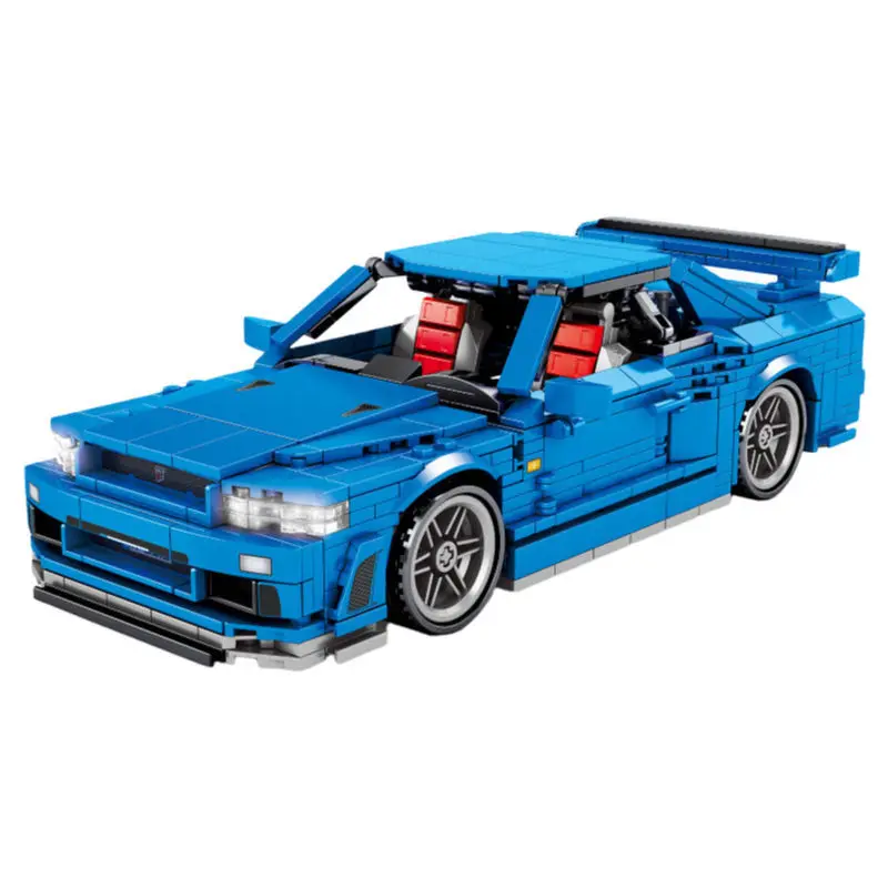 Конструктор Nissan GTR R34 JDM