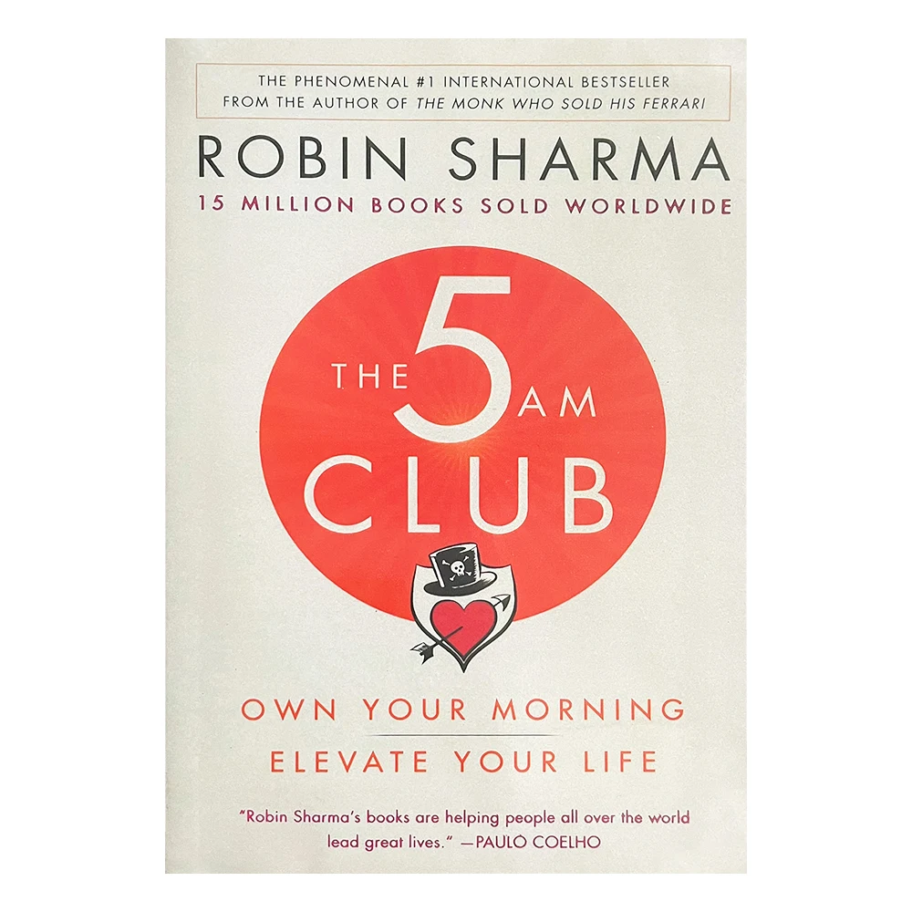 

The 5AM Clubby Robin Sharma- Own Your Morning Elevate Your Life,Time Management / self-management English novel paperbacks