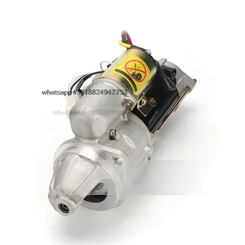 

Hot selling 4BD1 engine starter motor 24V 2holes 9 teethes 4.5KW