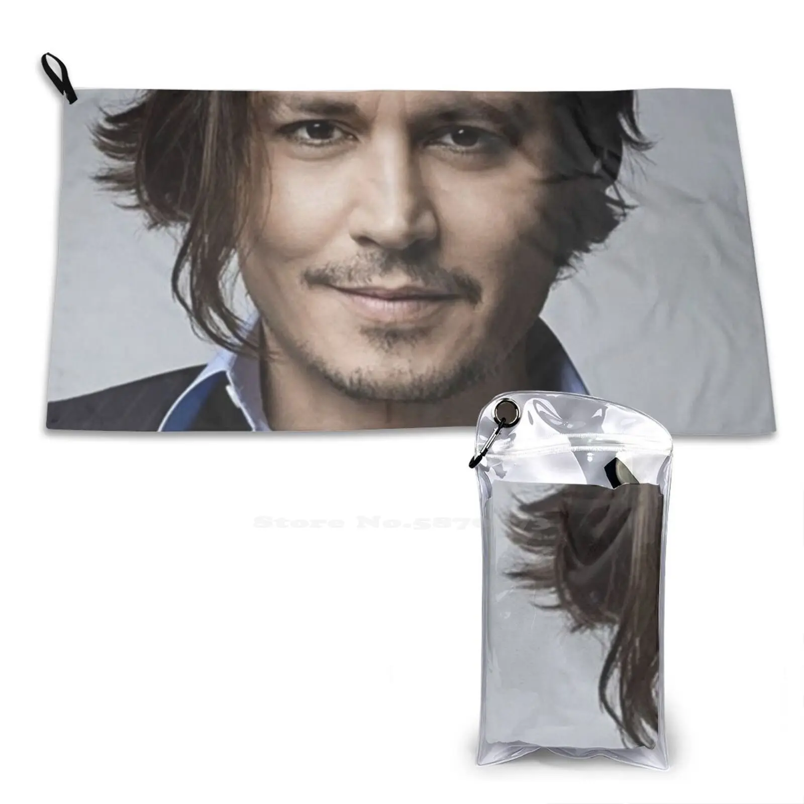 

Johnny Depp Superfine Fiber Bathroom Towels Washcloth Johnny Depp Actor
